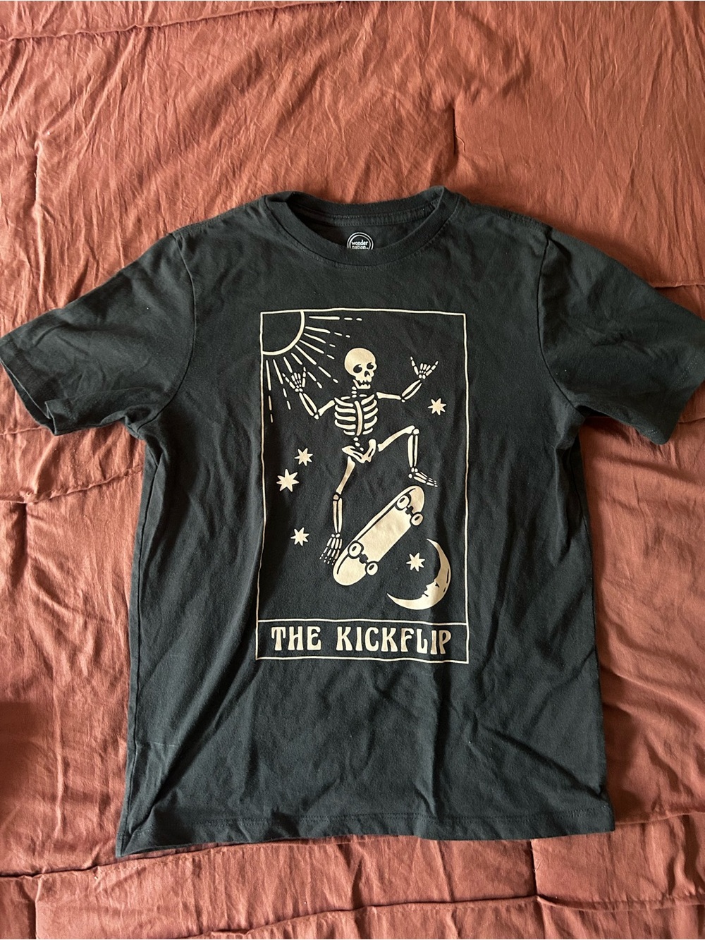 wonder nation Black Graphic Tee